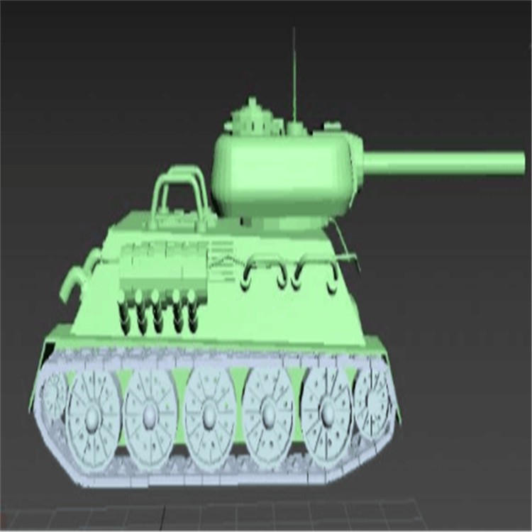 盘县充气军用坦克模型
