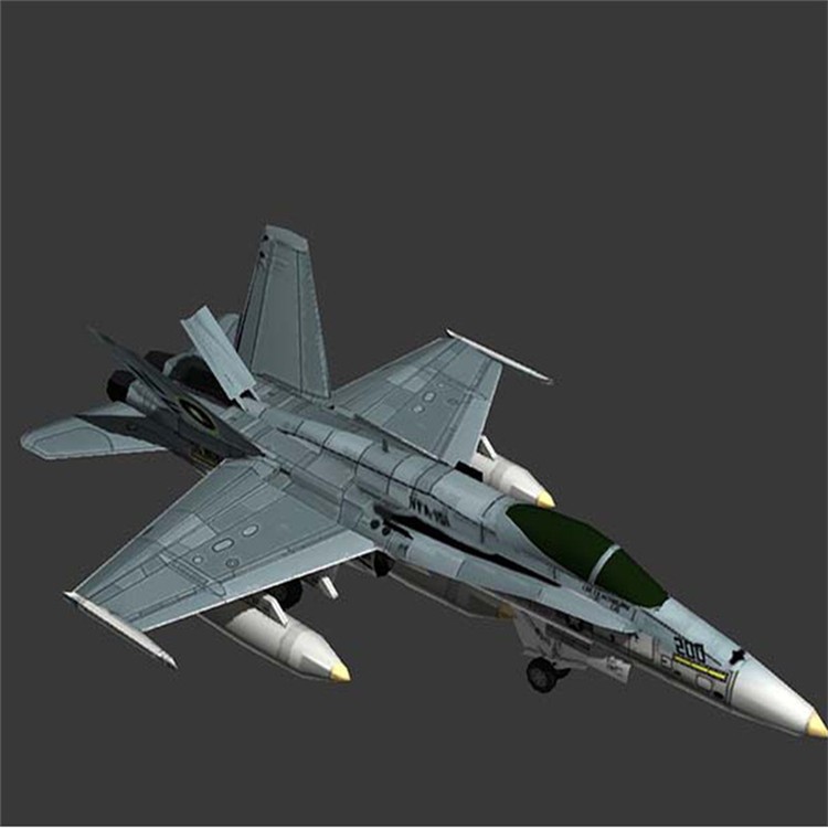 盘县3D舰载战斗机模型
